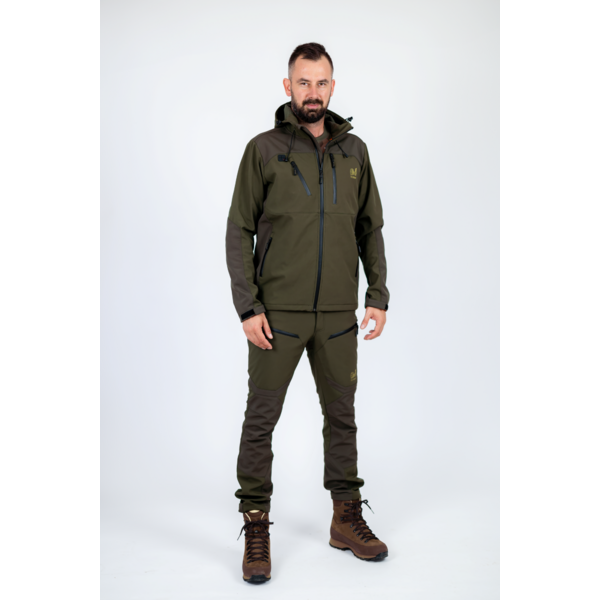 Pantaloni de vânătoare bărbați TETRAO Alpinia cu membrană 11