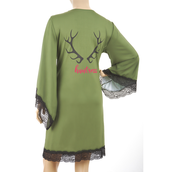 Halat damă TETRAO cu motiv de vânătoare huntress