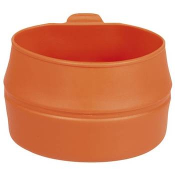 Cană pliabilă MilTec 200ml portocaliu