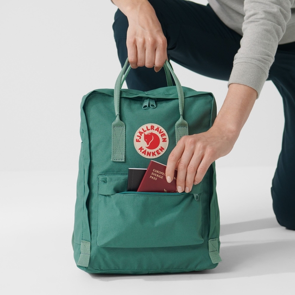 Rucsac Fjällräven Kånken Frost Green 16 l 7