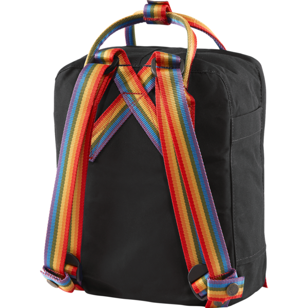 Rucsac Fjällräven Kånken Rainbow Mini - Black-Rainbow 3