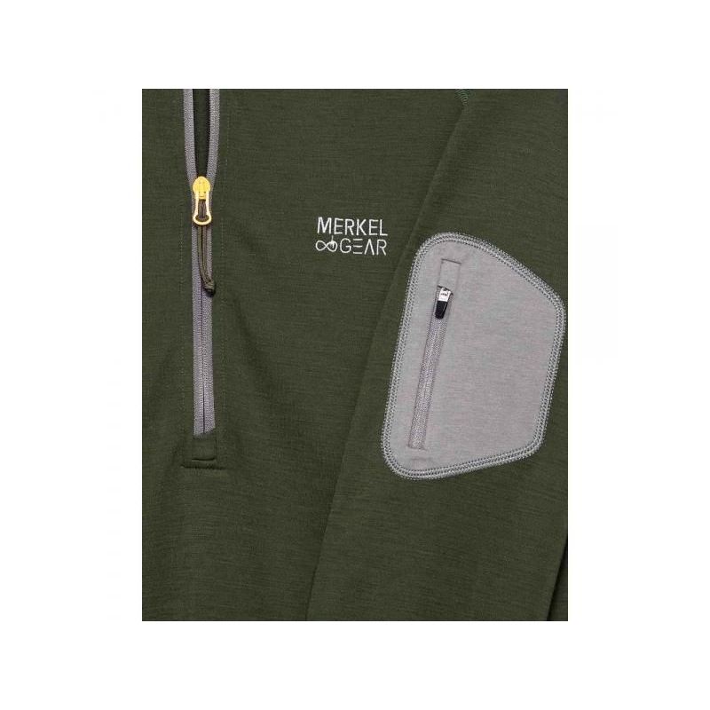 Tricou funcțional pentru bărbați Merkel Merino 37,5 2