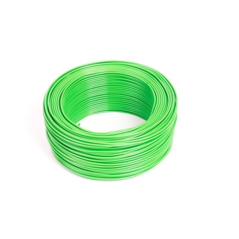 Cablu izolat de 100 de metri cu secțiune transversală de 0,75 mm2